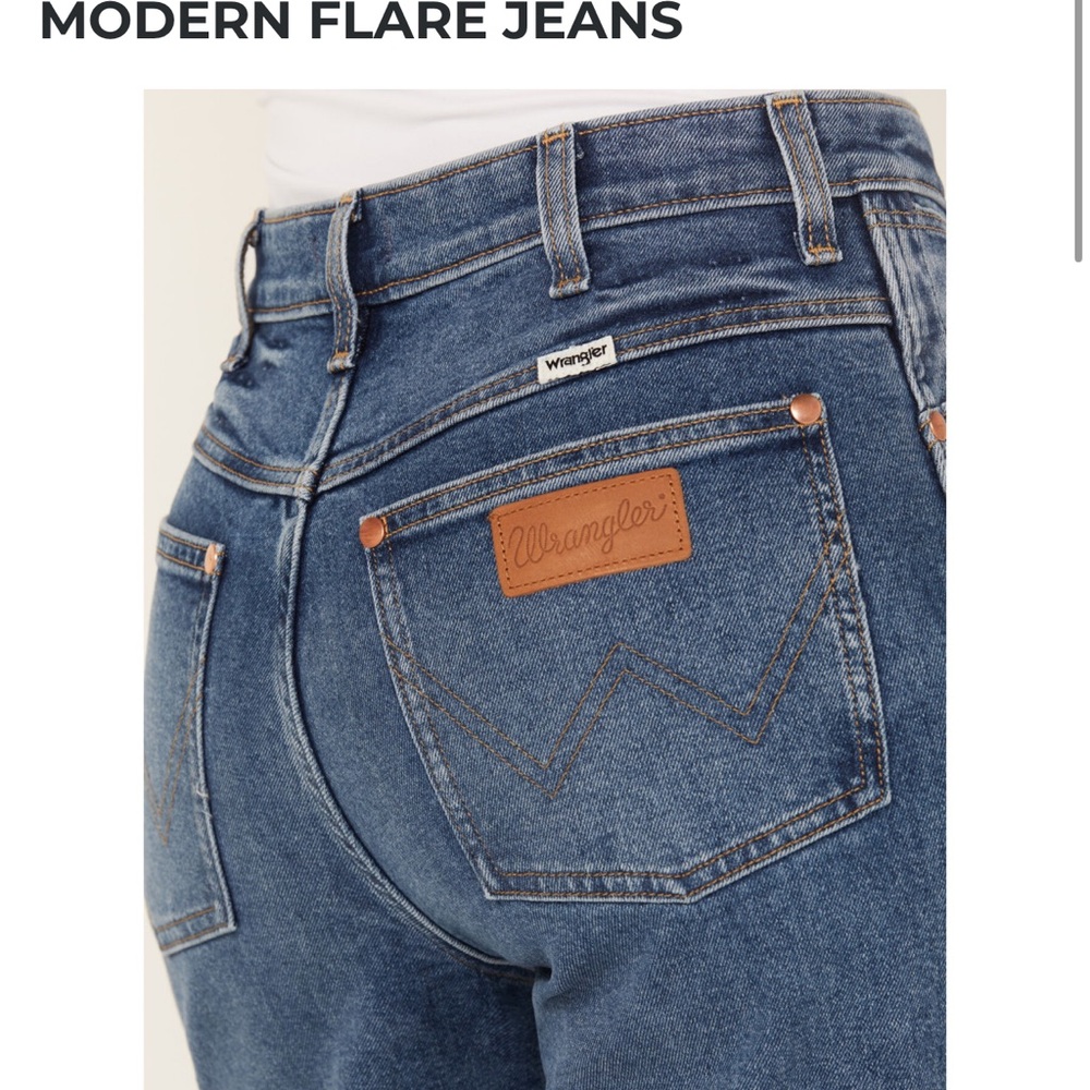 Wrangler Blue Flare Jeans